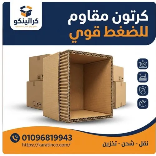 كرتون مقاوم للضغط قوي السيدة زينب